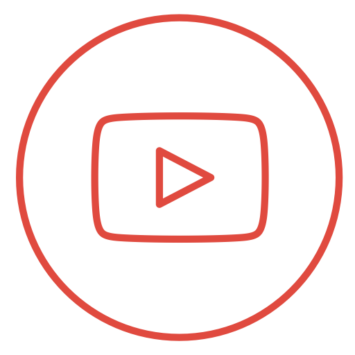 Line, Media, Movie, Neon, Social, Video, Youtube Icon