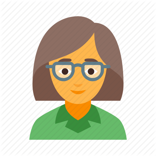 Female, Fool, Fop, Geck, Geek, Girl, Nerd Icon