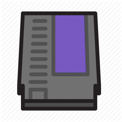 Cartridge, Game, Gaming, Nes, Retro, Vintage Icon