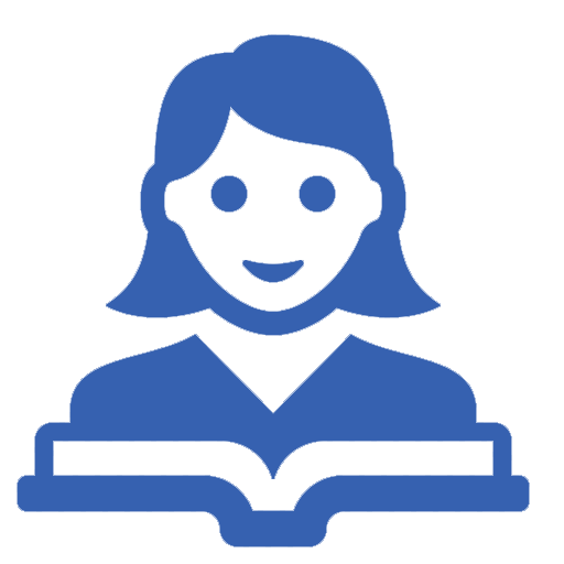 Blue Teacher Icon Kidz Nest