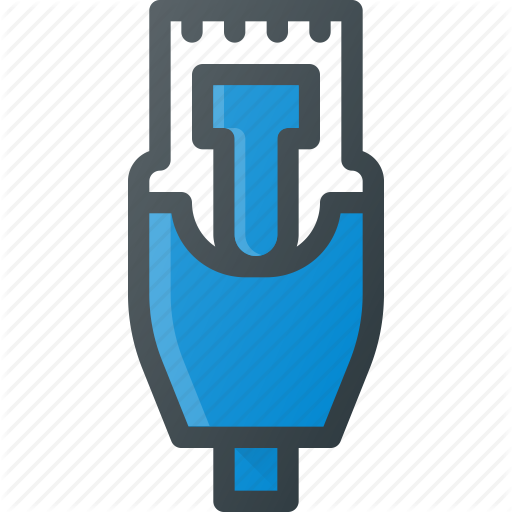 Cable, Ethernet, Network, Plug Icon