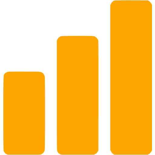 Orange High Connection Icon