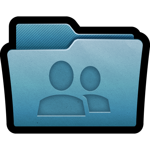 Network, Folder, Mac, Share Icon