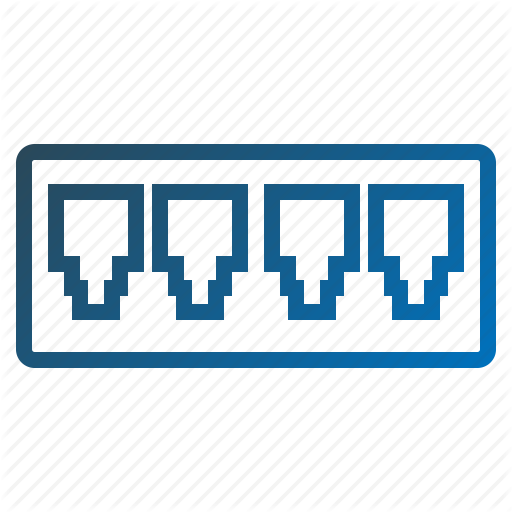 Hub, Hublan, Network, Portethernet Icon