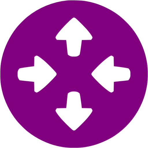 Purple Router Icon