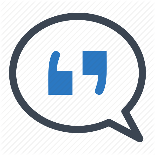 Quotation Mark, Social Media, Status Icon