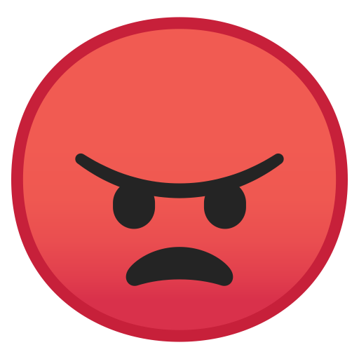Angry Face Icon Noto Emoji Smileys Iconset Google