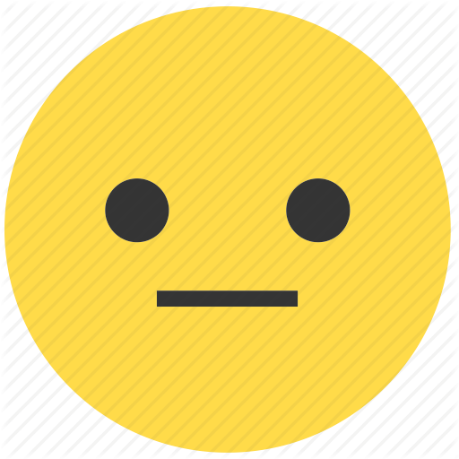 Avatar, Emoji, Emoticon, Emotions, Expression, Face, Neutral Icon