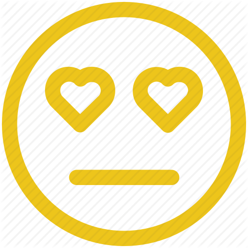 Emoji, Face, Heart, Love, Neutral Icon Icon