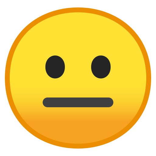 Neutral Face Icon Noto Emoji Smileys Iconset Google