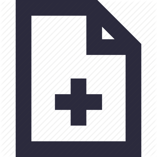 Add Document, Add File, Archive, Blank Page, New Document Icon