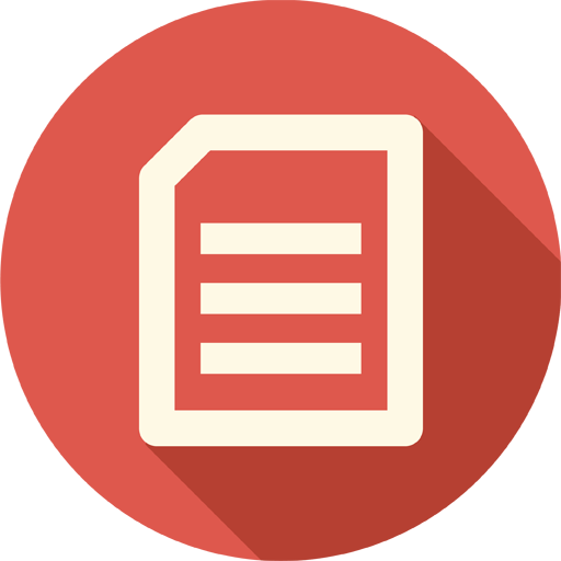 Circle, Document, Documents, Extension, File, Page, Sheet Icon