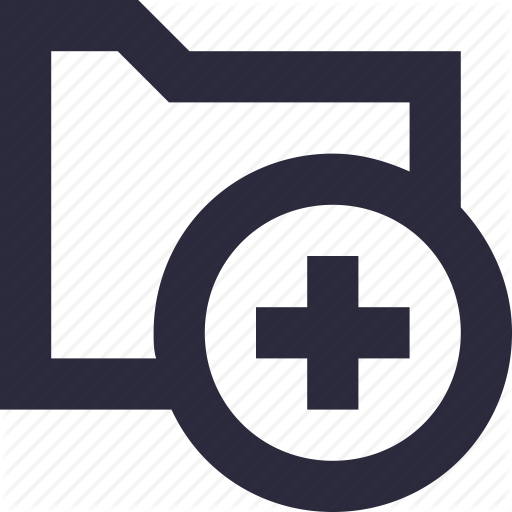 Add Folder, Archive, Create, Folder, New Folder Icon