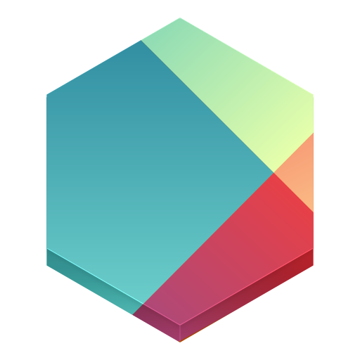 Google Play Icon Hex Iconset