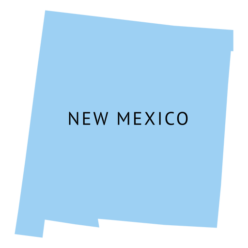 New Mexico State Plain Map
