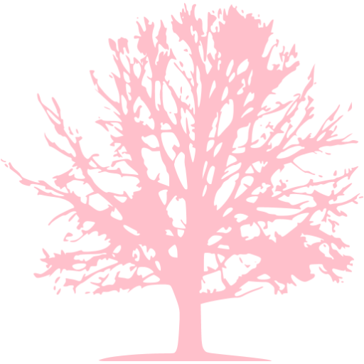 Pink Tree Icon