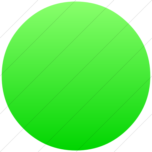 Simple Ios Neon Green Gradient Classica New Moon Icon