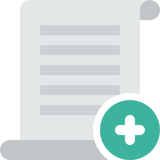 Document Flat Gainsboro Icon