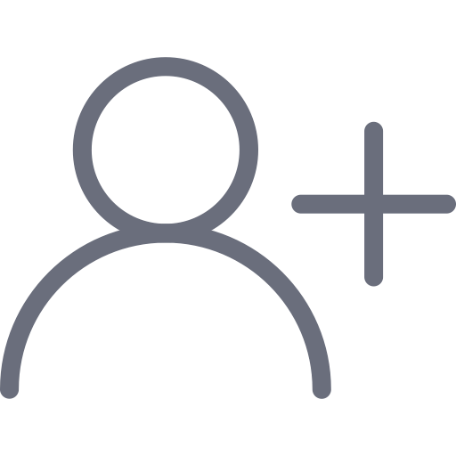 New, Account, Profile, Create, Add, User Icon