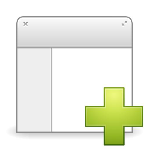 Window New Icon