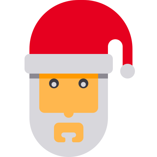 Santa, Claus, Santaclaus, Christmas, Xmas, Newyear, Holiday Icon
