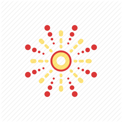 Air, Explosions, Fireworks, Small, Stars Icon