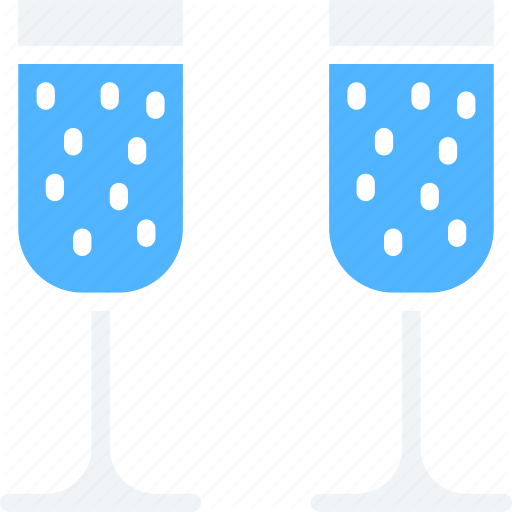 Alcohol, Champagne, December, Drinks, Holidays, New Years Icon