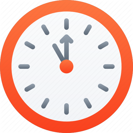 Clock, Countdown, December, Eve, Holidays, New Years Icon
