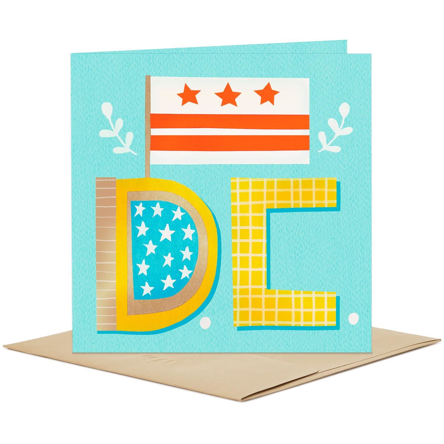 State Of New York Icons Blank Card