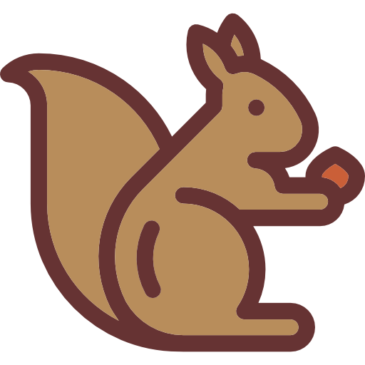 Squirrel, Foamy Icon