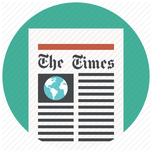 Newsletter, Press, News, Newspaper Icon