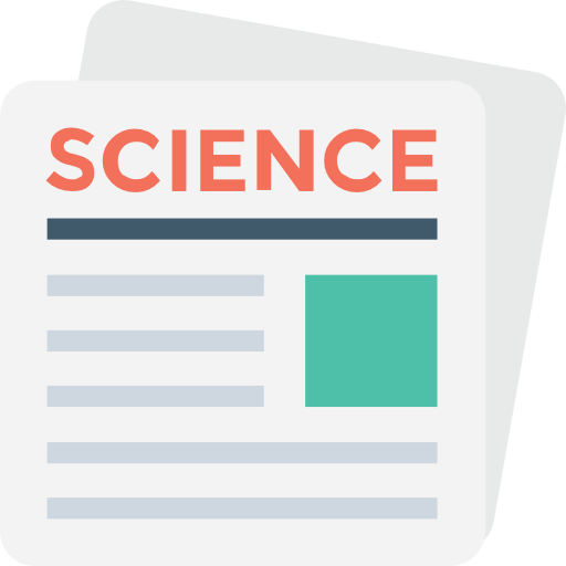 Newspaper Icon Science And Technology Vectors Market