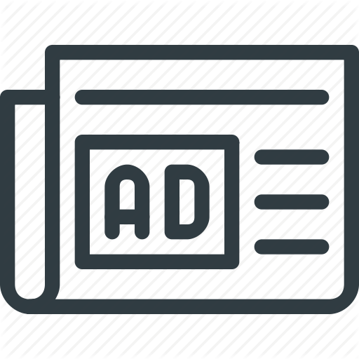 Ad, Advertising, Marketing, Newspaper Icon