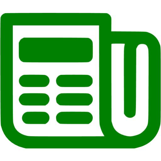 Green Newspaper Icon