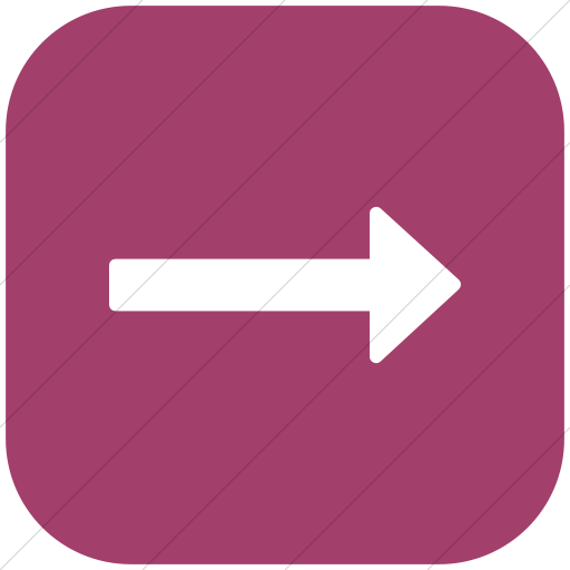 Flat Rounded Square White On Pink Bootstrap Font