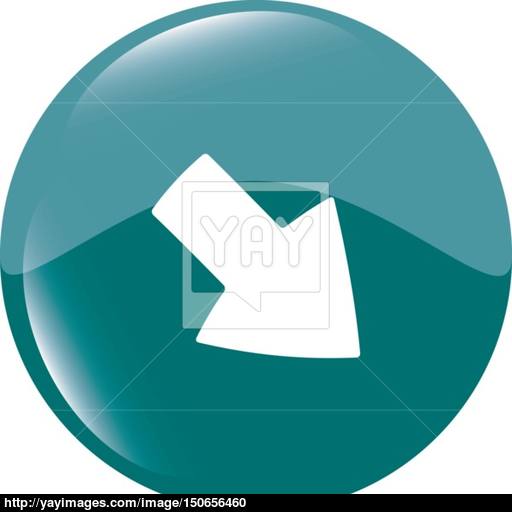 Arrow Sign Icon Next Button Navigation Symbol Modern Ui Website