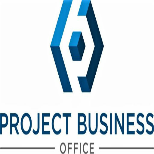 Pbo Logo White Icon Project Business Office