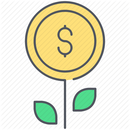 Charity, Coin, Deposit, Growth, Interest, Interest Rate, Ngo Icon