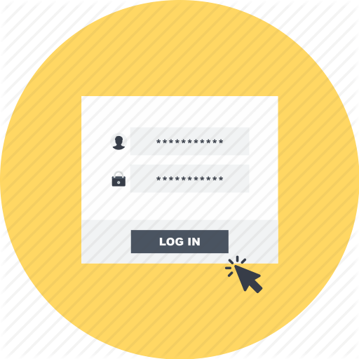 Account, Click, Form, Log, Log In, Network, Switch User Icon