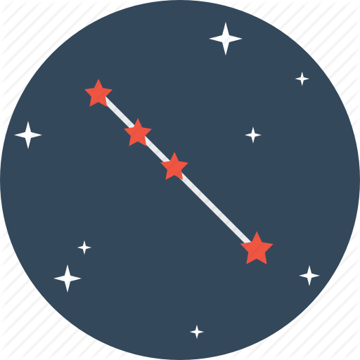 Astrology, Galaxy, Pattern, Space, Star, Straight, Universe Icon