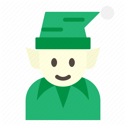 Boy, Christmas, Elf, Fairy, Xmas Icon