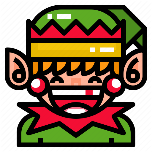 Character, Christmas, Cute, Elf, Xmas Icon