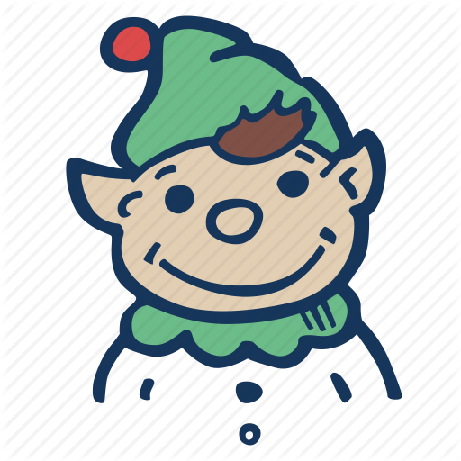 Christmas, Elf, Figurine, Gift, Holidays, Santa, Santa's Helper Icon