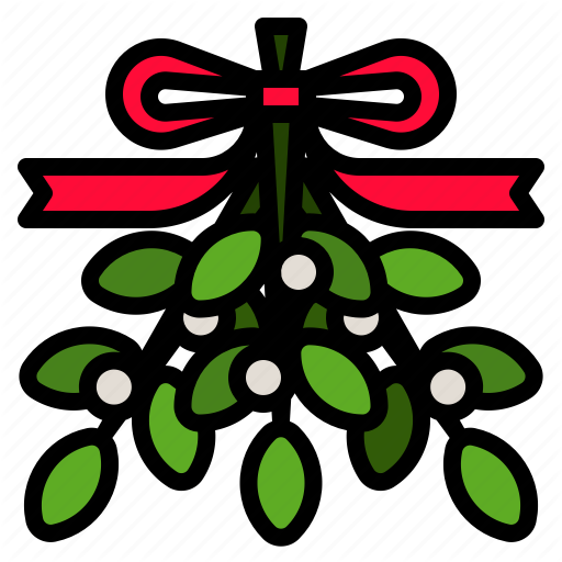 Decoration, Mistletoe, Plant, Winter, Xmas Icon