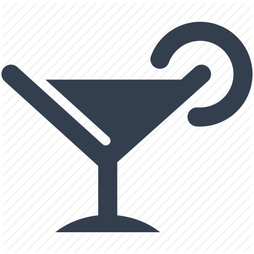 Alchool, Bar, Drink, Drunk, Glass, Lemon, Martini Icon