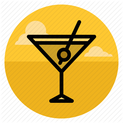 Cocktail, Drink, Glass, Martini, Nightlife, Party, Wine Icon