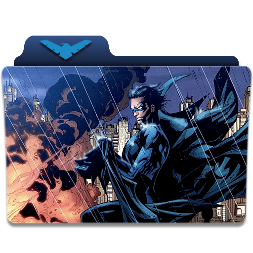 Nightwing Folder Icon