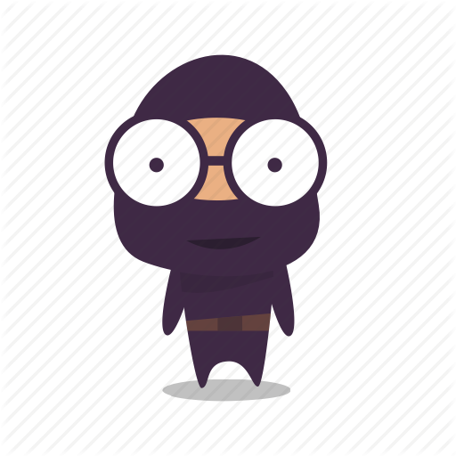 Geek, Ninja Icon