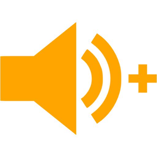 Orange Audio Add Icon