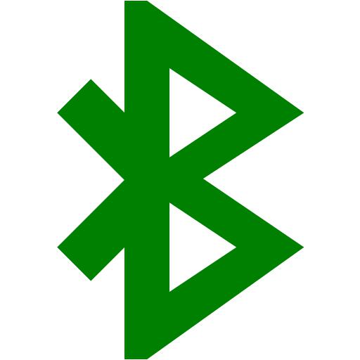 Green Bluetooth Icon